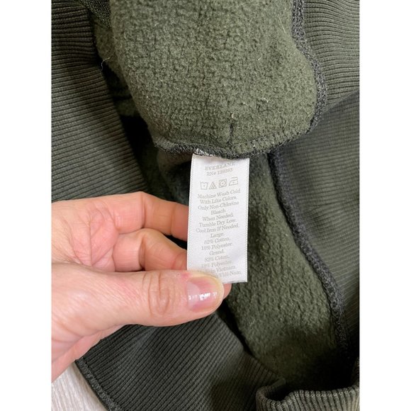 Everlane Dark Green Hoodie - Picture 5 of 7